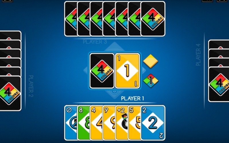 Online card games - Four colors