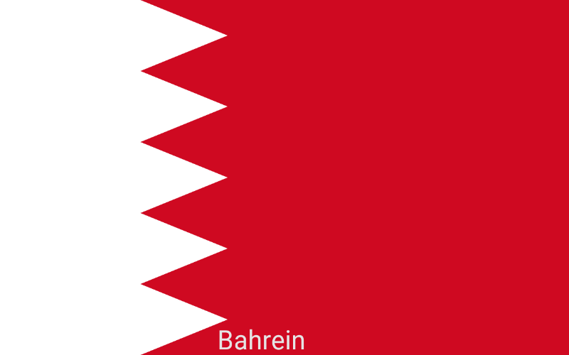 Zastave svijeta - Bahrein 