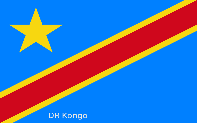 Zastave svijeta - DR Kongo 