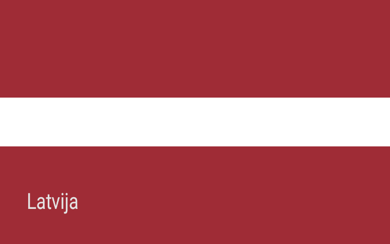 Zastave svijeta - Latvija 