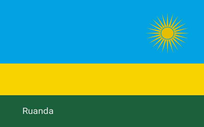 Zastave svijeta - Ruanda