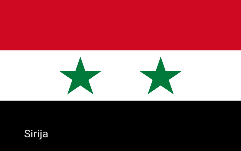 Države u svijetu - Sirija 