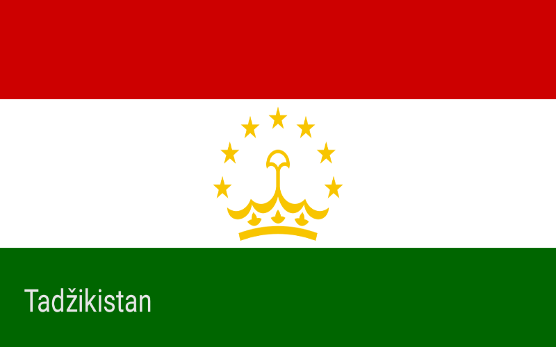 Zastave svijeta - Tadžikistan 