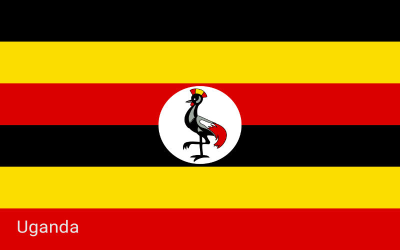 Zastave svijeta - Uganda 