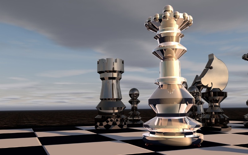 chess board pieces