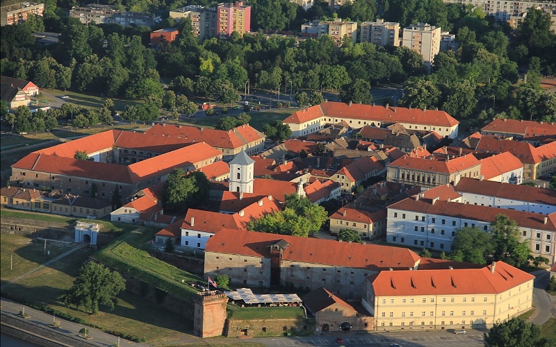 Gradovi u Hrvatskoj Osijek iz zraka 