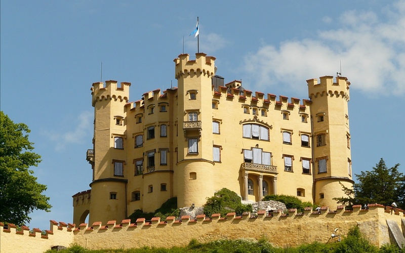 Dvorac Hohenschwangau u Bavarskoj 