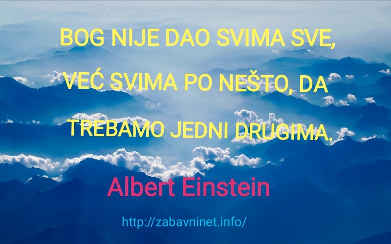 Albert Einstein citati o Bogu da se bolje osjećate