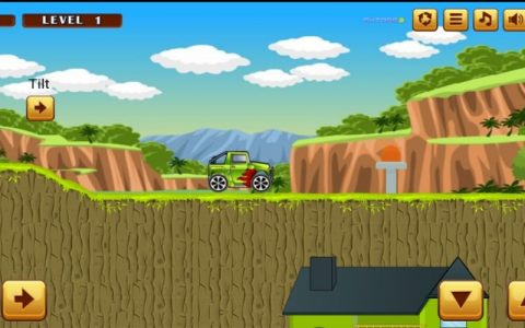 Jeep ride - Najbolje zabavne igre na netu