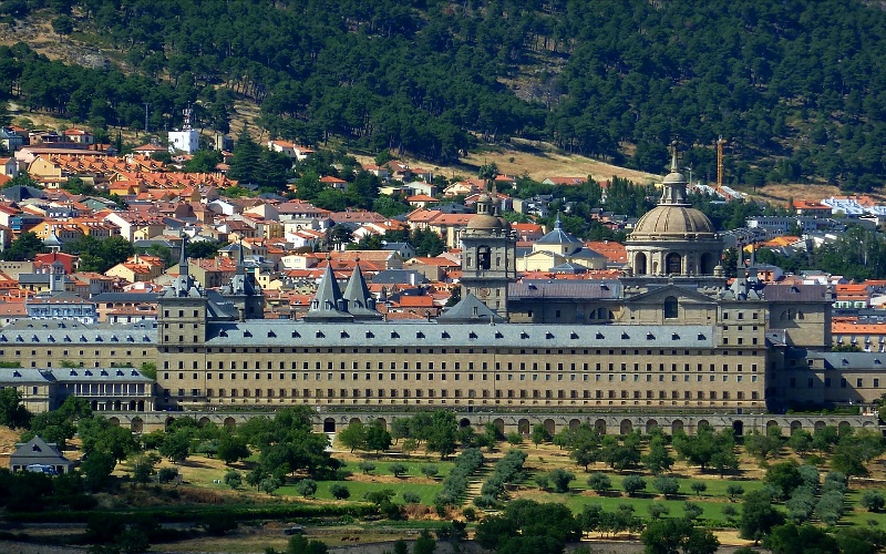 Palača El Escorial u Španjolskoj 